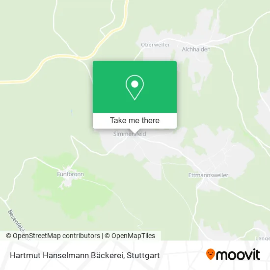 Карта Hartmut Hanselmann Bäckerei