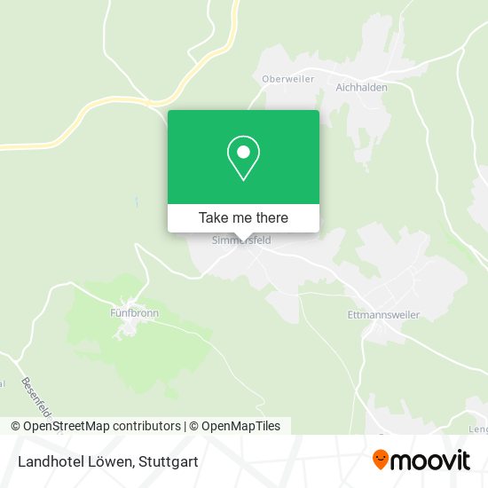 Landhotel Löwen map