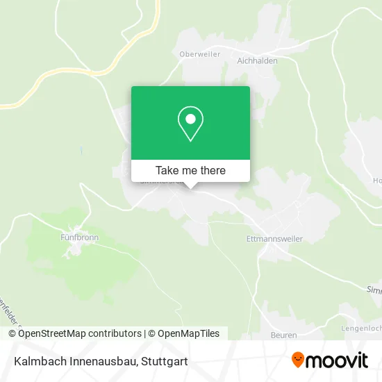 Карта Kalmbach Innenausbau