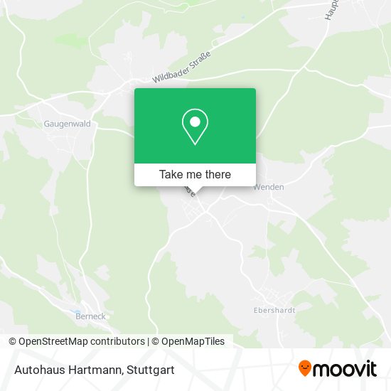 Карта Autohaus Hartmann