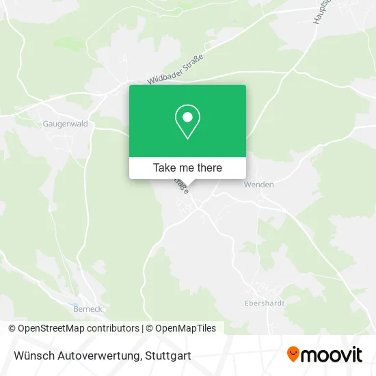 Карта Wünsch Autoverwertung