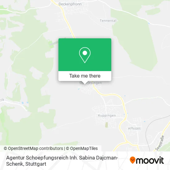 Карта Agentur Schoepfungsreich Inh. Sabina Dajcman-Schenk