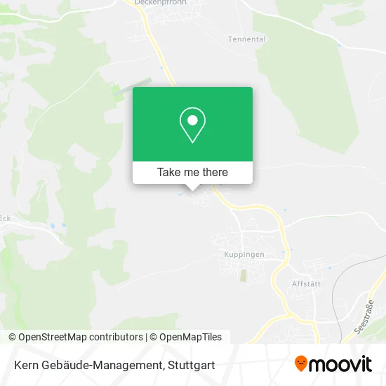 Карта Kern Gebäude-Management
