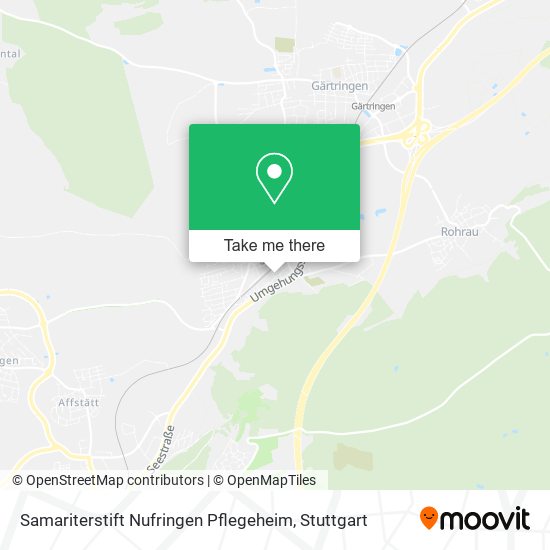 Samariterstift Nufringen Pflegeheim map