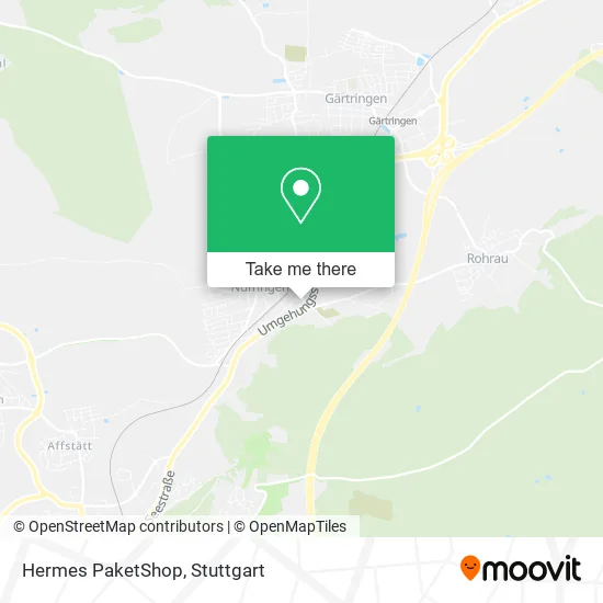 Карта Hermes PaketShop