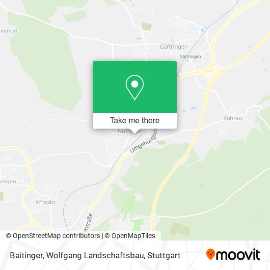 Baitinger, Wolfgang Landschaftsbau map