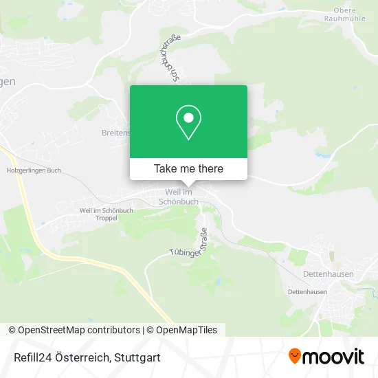 Карта Refill24 Österreich