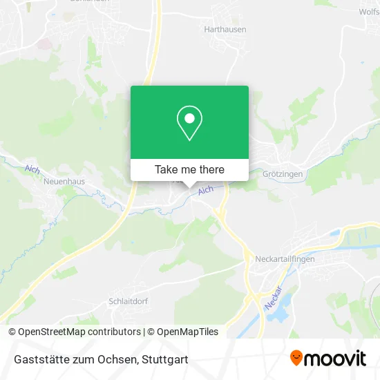 Карта Gaststätte zum Ochsen