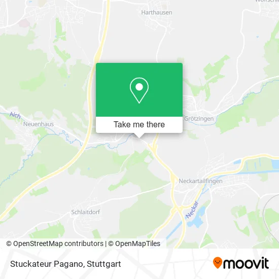 Карта Stuckateur Pagano