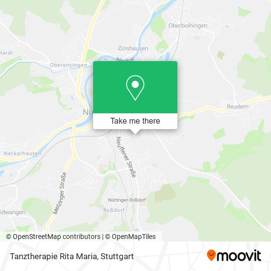 Tanztherapie Rita Maria map