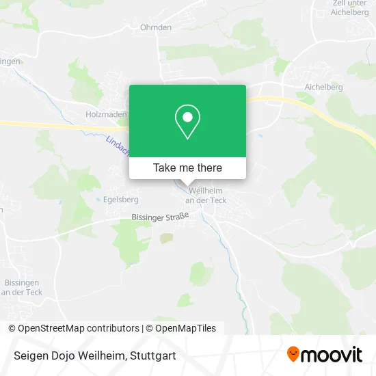 Карта Seigen Dojo Weilheim