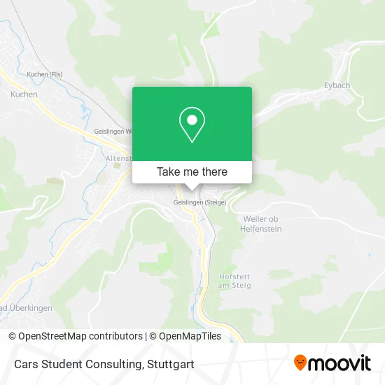 Cars Student Consulting map