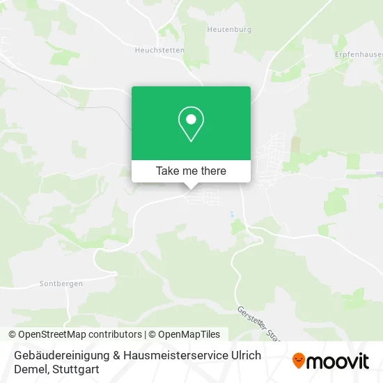 Карта Gebäudereinigung & Hausmeisterservice Ulrich Demel