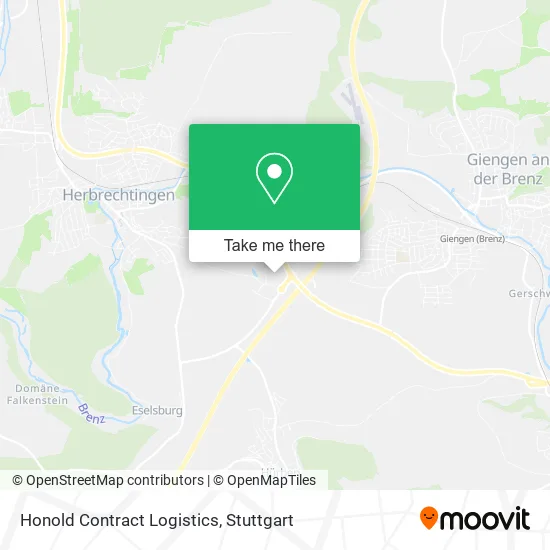 Карта Honold Contract Logistics