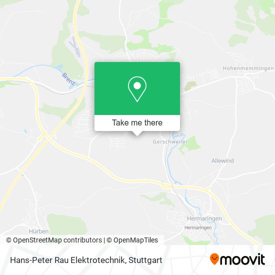 Hans-Peter Rau Elektrotechnik map
