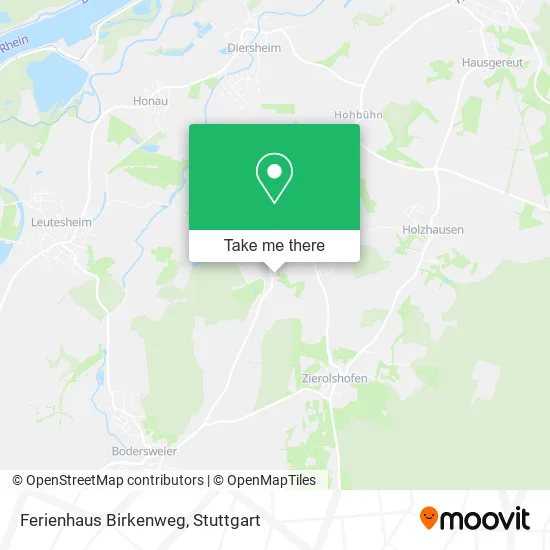 Карта Ferienhaus Birkenweg