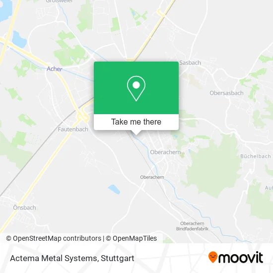 Карта Actema Metal Systems