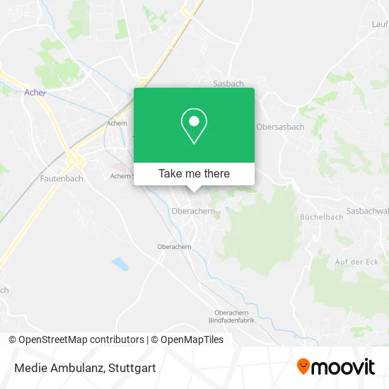 Карта Medie Ambulanz