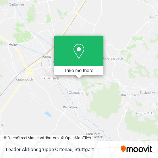 Leader Aktionsgruppe Ortenau map