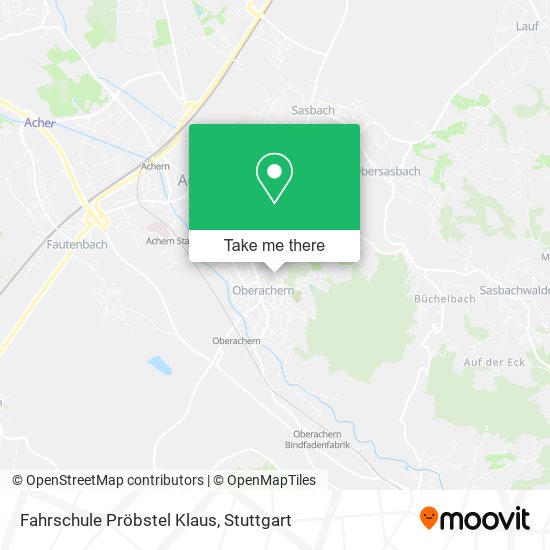 Fahrschule Pröbstel Klaus map