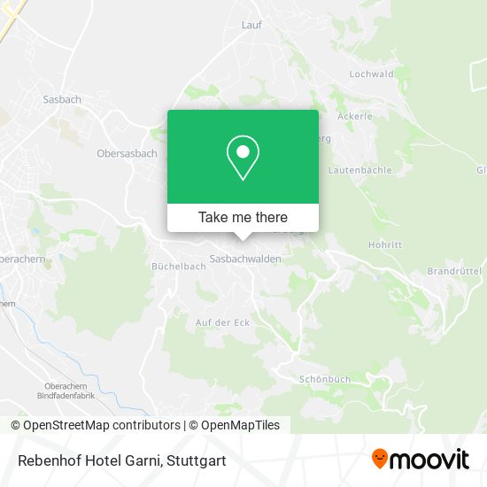 Карта Rebenhof Hotel Garni
