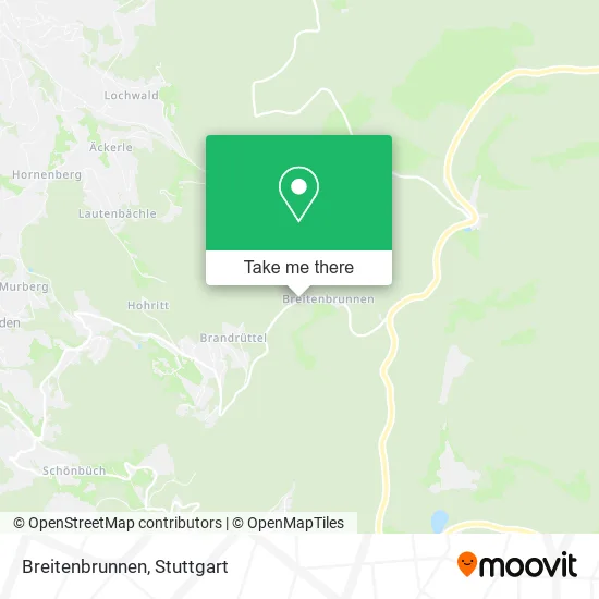 Карта Breitenbrunnen