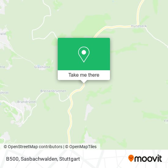 Карта B500, Sasbachwalden