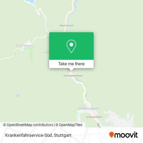 Krankenfahrservice-Süd map