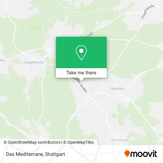 Карта Das Mediterrane