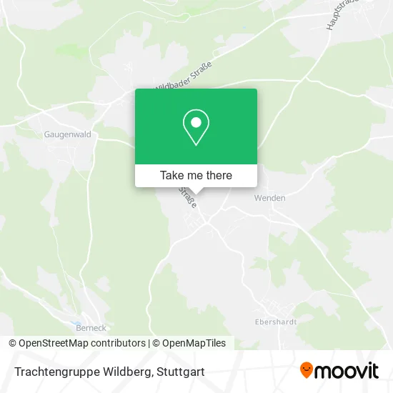 Карта Trachtengruppe Wildberg