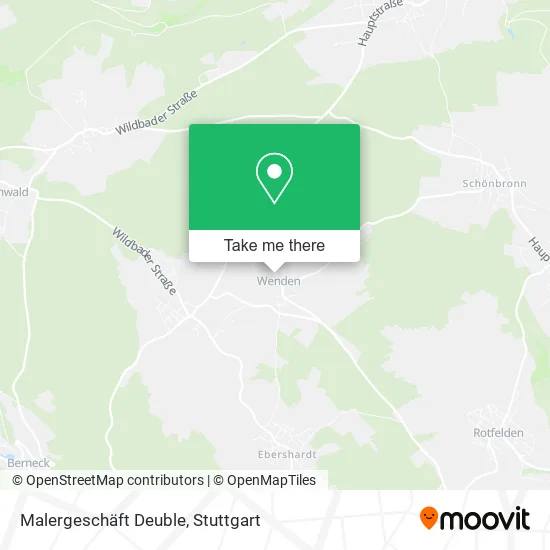 Карта Malergeschäft Deuble