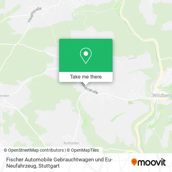 Карта Fischer Automobile Gebrauchtwagen und Eu-Neufahrzeug