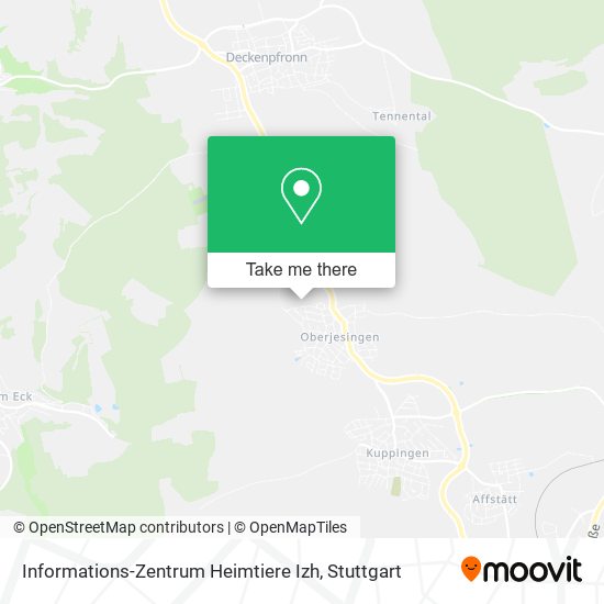 Informations-Zentrum Heimtiere Izh map