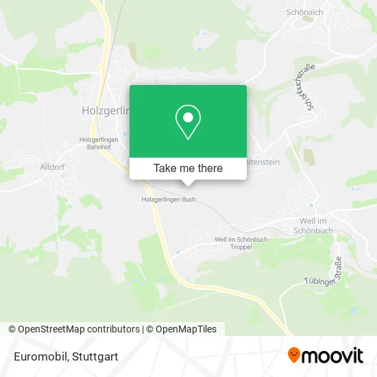 Карта Euromobil