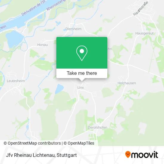 Карта Jfv Rheinau Lichtenau