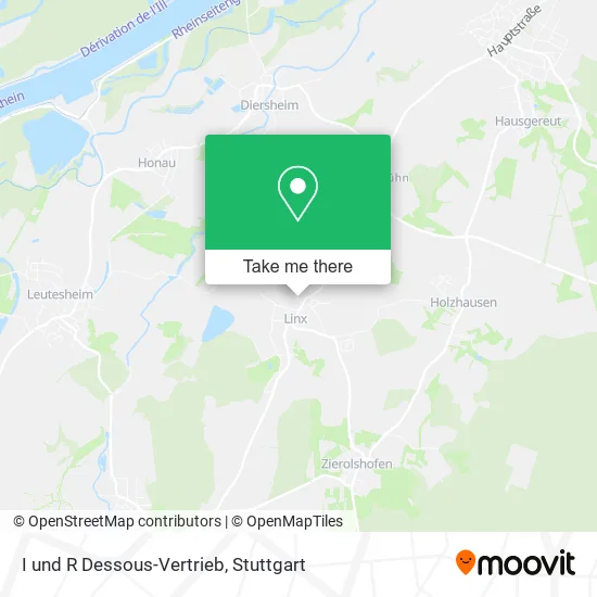 Карта I und R Dessous-Vertrieb