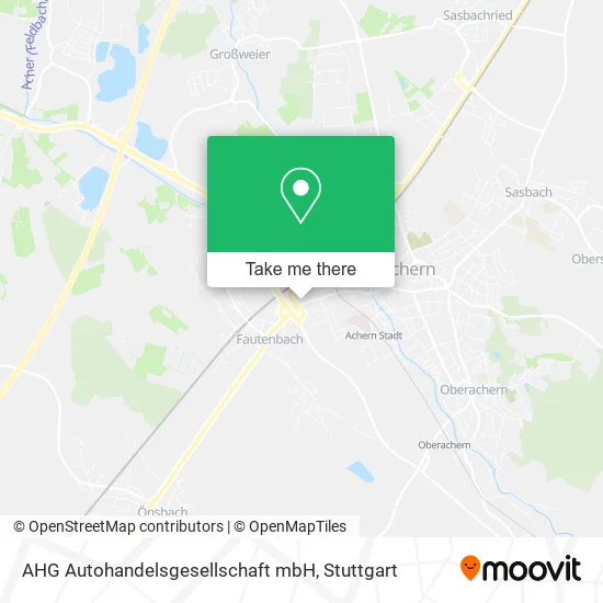 Карта AHG Autohandelsgesellschaft mbH