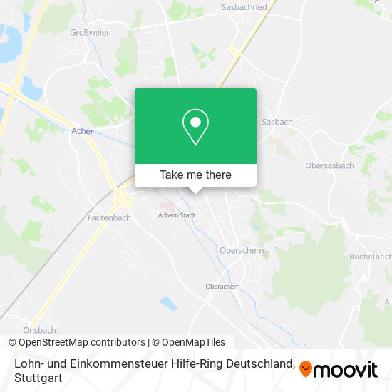Lohn- und Einkommensteuer Hilfe-Ring Deutschland map