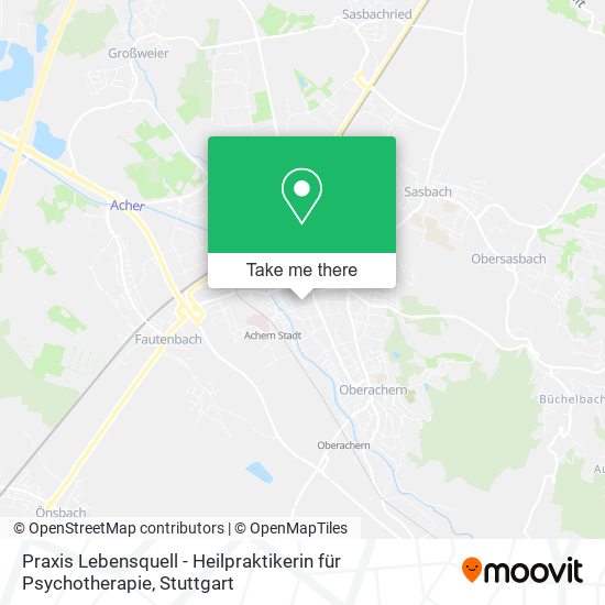 Praxis Lebensquell - Heilpraktikerin für Psychotherapie map