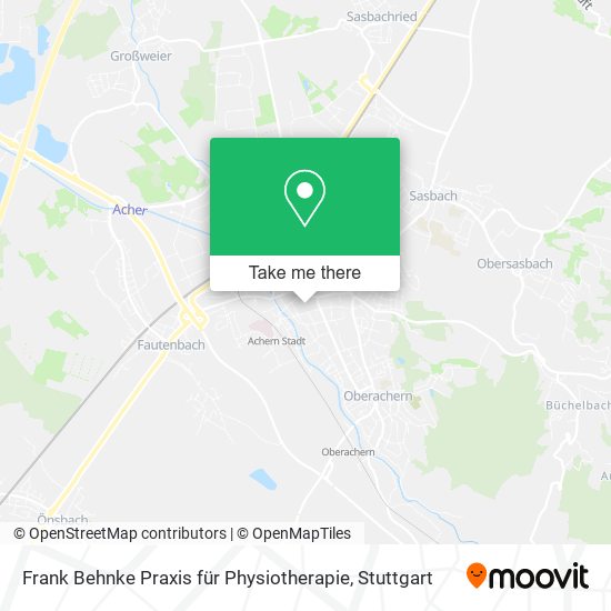 Frank Behnke Praxis für Physiotherapie map