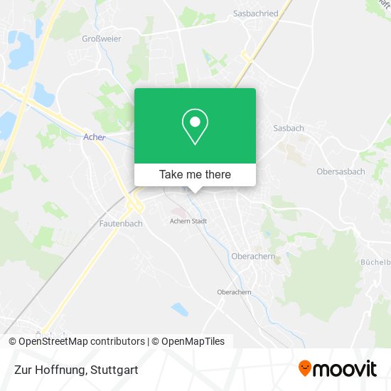 Карта Zur Hoffnung
