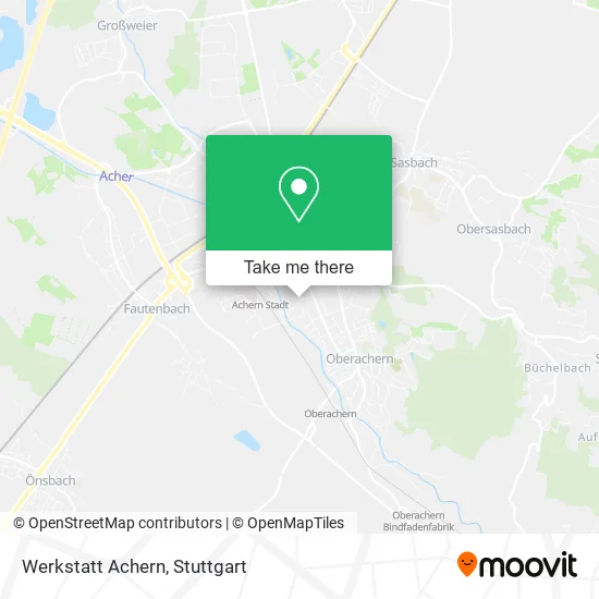 Карта Werkstatt Achern