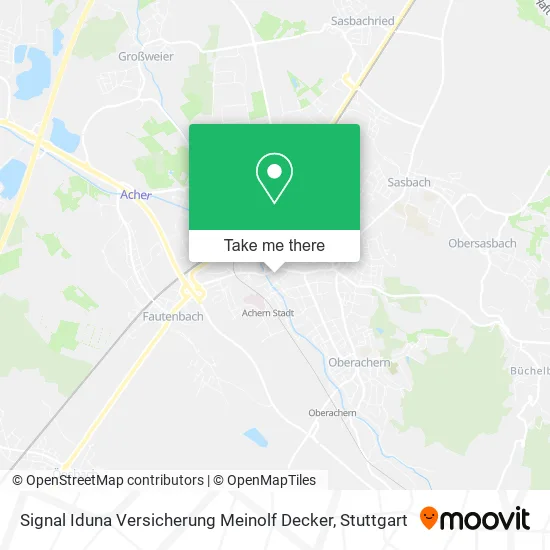 Карта Signal Iduna Versicherung Meinolf Decker