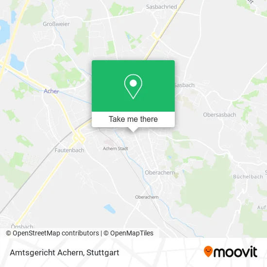 Карта Amtsgericht Achern
