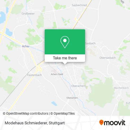 Карта Modehaus Schmiederer