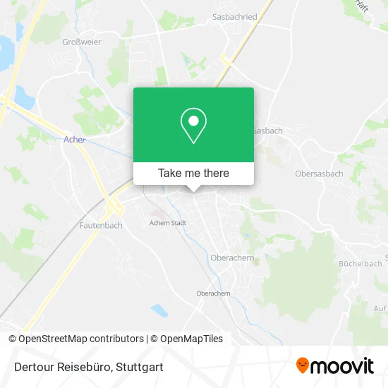 Карта Dertour Reisebüro