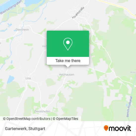 Карта Gartenwerk