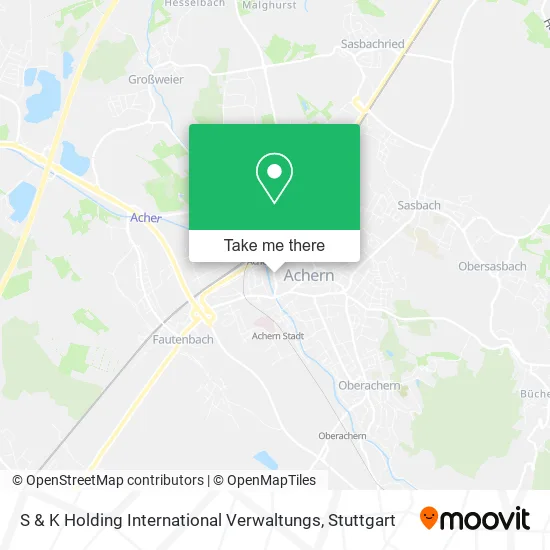 Карта S & K Holding International Verwaltungs