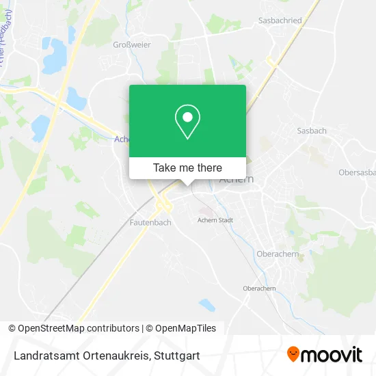 Карта Landratsamt Ortenaukreis