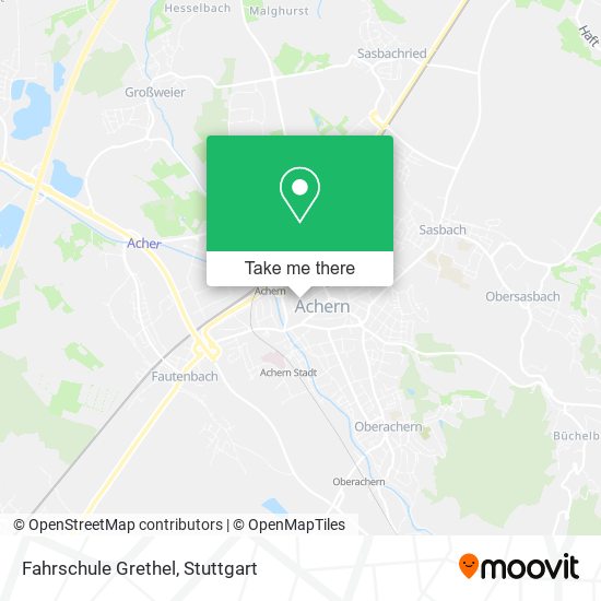Карта Fahrschule Grethel